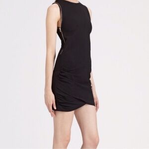 IRO Iseline sleeveless side zipper dress black size 1 small